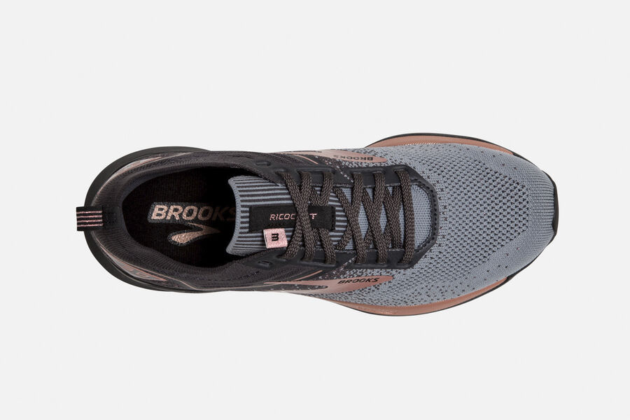 Brooks Ricochet 3 Road Löparskor Dam - Mörkgrå/Rosa - 3092-YPRAV